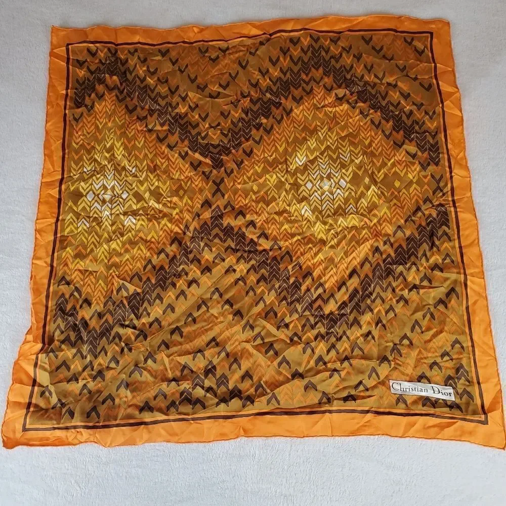 Christian Dior Silk Handkerchief
